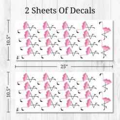 Flamingos Wall Decor - Decalcomania -Kids’ Furniture Store GUEST 279fa1de 75d5 439b 85ee 26eedbb20b16