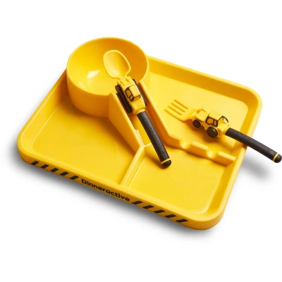 3pc Plastic Dinnerware Set - Dinneractive 2 3pc Plastic Dinnerware Set - Dinneractive - Image 2