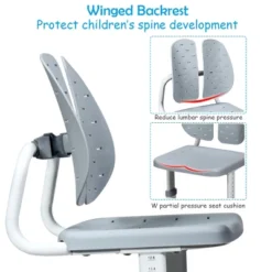 Costway Children Desk Chair Set Adjustable Study Table Drawer -Kids’ Furniture Store GUEST 2a5ee10c 64be 46c1 a995 749988d8a652