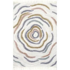 NuLOOM Adette Abstract Swirl Kids Tassel Area Rug -Kids’ Furniture Store GUEST 2a935dc0 3681 46e0 ba76 2e6bc37d1ec0