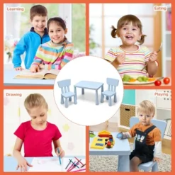 Costway Kids Table & 2 Chairs Set Toddler Activity Play Dining Study Desk Baby Gift 19 Costway Kids Table & 2 Chairs Set Toddler Activity Play Dining Study Desk Baby Gift -Kids’ Furniture Store GUEST 2aa2f3bd 3a18 4191 84d9 14248bbebc1a