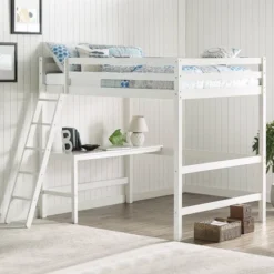 Full Caspian Loft Bed White - Hillsdale Furniture -Kids’ Furniture Store GUEST 2b546070 e4f5 4ef9 86d5 9d48d45db986
