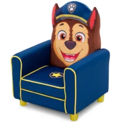 PAW Patrol Chase Figural Upholstered Kids' Chair - Delta Children -Kids’ Furniture Store GUEST 2bc45cb0 b16d 44f3 b363 23578de031ac