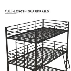 Triple Twin Zeke Metal Bunk Bed - Room & Joy -Kids’ Furniture Store GUEST 2e6b57e7 9b81 4375 8bbe 832e4ab005e2