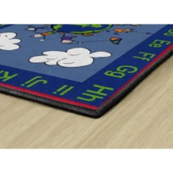 Flagship Carpets Happy World Welcome Mat, 3' X 5' -Kids’ Furniture Store GUEST 2f912ffd 5216 4375 a726 df9d57083919