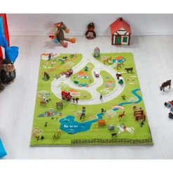 39"x59" Farm 3D Play Rug - IVI -Kids’ Furniture Store GUEST 30656238 21b4 42a4 8ab4 a94002b7ea4e