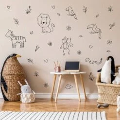 Safari Animals Wall Decor - Decalcomania -Kids’ Furniture Store GUEST 30b9efcf 3836 4cd1 ae00 3fdeaec3bf1c