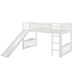 Twin Size Loft Bed With Slide And Ladder - ModernLuxe -Kids’ Furniture Store GUEST 30d31ed0 9b6d 4173 ac39 4480715a070f