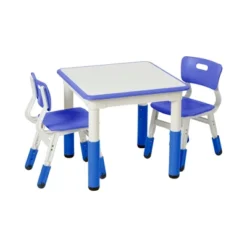 ECR4Kids Square Resin Dry-Erase Adjustable Activity Table With 2 Chairs (3-Piece Set) 16 ECR4Kids Square Resin Dry-Erase Adjustable Activity Table With 2 Chairs (3-Piece Set) -Kids’ Furniture Store GUEST 31bc0665 9f69 449d ab83 7f9c64b8d2ff