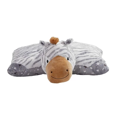 Naturally Comfy Zebra Pillow - Pillow Pets 1 Naturally Comfy Zebra Pillow - Pillow Pets