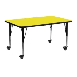 Emma And Oliver Mobile 24x48 Rectangle HP Laminate Preschool Activity Table -Kids’ Furniture Store GUEST 32ec8ab7 c590 45c6 bc60 d43fe39b5e86 1