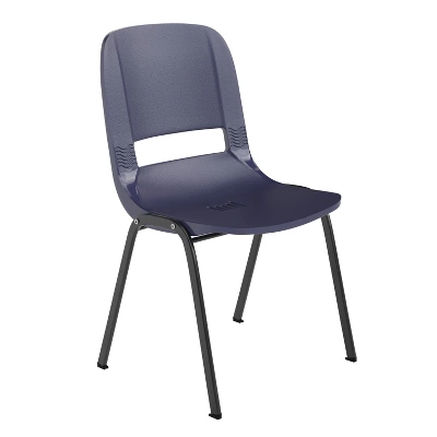 Flash Furniture HERCULES Series 661 Lb. Capacity Ergonomic Shell Stack Chair With 16'' Seat Height 14 Flash Furniture HERCULES Series 661 Lb. Capacity Ergonomic Shell Stack Chair With 16'' Seat Height - Image 14