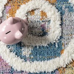 NuLOOM Ava Colorful Maze Kids Tassel Area Rug -Kids’ Furniture Store GUEST 35d624d5 2440 4eed ab9b 8481b83fd1df