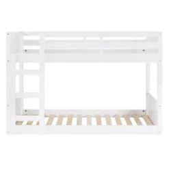 Twin Over Twin Wood Detachable Slat Bunk Bed - Saracina Home -Kids’ Furniture Store GUEST 3653afd5 9e5e 4836 82c7 328bb35a97cb