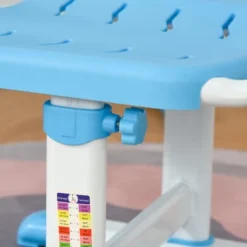 Qaba Kids Table And Chair Set, Activity Desk With USB Lamp, Storage Drawer For Study, Activities, Arts, Or Crafts -Kids’ Furniture Store GUEST 3683efbd 6816 4f79 9848 0e74fe93e9d0