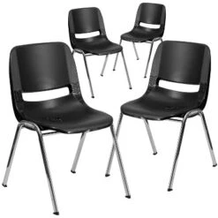 Flash Furniture 4 Pack HERCULES Series 440 Lb. Capacity Kid's Ergonomic Shell Stack Chair With 14" Seat Height -Kids’ Furniture Store GUEST 3752129c 60e8 4fdc 8331 b528dfdbda52