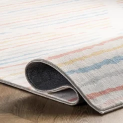 NuLOOM Alise Kids Striped Nursery Or Playroom Area Rug -Kids’ Furniture Store GUEST 37698202 9a51 4628 89a9 3d705657eebb