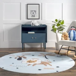 NuLOOM Jalissa Lion Dreams Machine Washable Kids Area Rug -Kids’ Furniture Store GUEST 38afde58 e16c 4eb2 9127 b4ae955a3c73