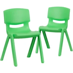 Emma And Oliver 2 Pack Plastic Stack School Chair With 13.25"H Seat, K-2 School Chair -Kids’ Furniture Store GUEST 3931975a 7514 4403 b107 611a19073f5d