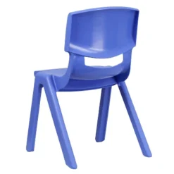 Flash Furniture 4 Pack Blue Plastic Stackable School Chair With 15.5'' Seat Height 14 Flash Furniture 4 Pack Blue Plastic Stackable School Chair With 15.5'' Seat Height -Kids’ Furniture Store GUEST 39c56bd6 b60e 448f b48a 72828cf84aa2