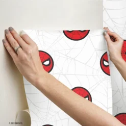 Spider-Man Icon Peel And Stick Wallpaper - RoomMates -Kids’ Furniture Store GUEST 3b9efc8f 9e1b 4e60 bdbc 6104442a1588