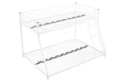 Twin Over Full Metal Bunk Bed With Ladder - ModernLuxe -Kids’ Furniture Store GUEST 3c1e3402 2fe8 4d1a b6ed 96f1a0531281