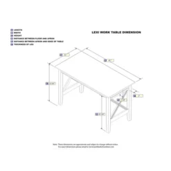 Writing Desk Modern Feel Brown - AFI -Kids’ Furniture Store GUEST 3d62f11c 5036 4e06 9a88 df2f7964895d