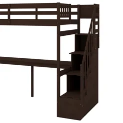 Twin Size Loft Bed With Storage Staircase And Built-in Desk-ModernLuxe -Kids’ Furniture Store GUEST 3d84d3bd e94c 4f17 bf93 beb56a664f9c