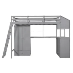 Twin Size Loft Bed With Wardrobe, Drawers And Desk With Shelves - ModernLuxe -Kids’ Furniture Store GUEST 3dbbe812 4827 4ae4 9dcc 9f16ece9eb08