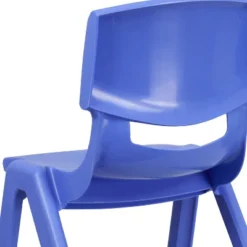 Flash Furniture 4 Pack Blue Plastic Stackable School Chair With 15.5'' Seat Height 13 Flash Furniture 4 Pack Blue Plastic Stackable School Chair With 15.5'' Seat Height -Kids’ Furniture Store GUEST 3e609fc9 fa31 47c8 acbf bb16bf6594d2