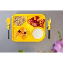 3pc Plastic Dinnerware Set - Dinneractive 17 3pc Plastic Dinnerware Set - Dinneractive -Kids’ Furniture Store GUEST 3ee295fe b65d 43d7 94bd c8f423aa98ac