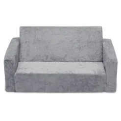 Delta Children Kids' Serta Perfect Sleeper Extra Wide Comfy 2-in-1 Flip Open Convertible Sofa To Lounger - Gray -Kids’ Furniture Store GUEST 3f43d362 42c8 4775 b261 421390465588