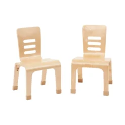 ECR4Kids Bentwood Chairs, Stackable School Chairs, Assembled, 2-Pack - Natural -Kids’ Furniture Store GUEST 3ff600b1 bd25 45ce b45a 61cb5d826b23