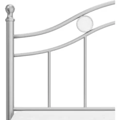 Full Vivian Metal Platform Bed Silver - Hillsdale Furniture -Kids’ Furniture Store GUEST 4063a8dc d0bd 488a bab0 34a3128d5e0b