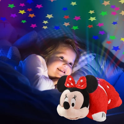 Disney Minnie Mouse Sleeptime Lite Plush LED Nightlight Red - Pillow Pets 5 Disney Minnie Mouse Sleeptime Lite Plush LED Nightlight Red - Pillow Pets - Image 5