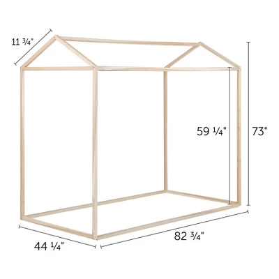 Sweedi House Bed - Natural Poplar - South Shore 8 Sweedi House Bed - Natural Poplar - South Shore - Image 8