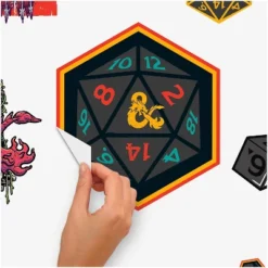 Dungeons & Dragons Peel And Stick Wall Decals - RoomMates -Kids’ Furniture Store GUEST 46343896 f228 4433 8b38 e474faae00e5