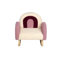 Upholstered Rocking Chair Purple/White - Gift Mark -Kids’ Furniture Store GUEST 46a1f38f bf08 4b50 adbe 490e6766257c