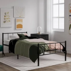 Twin Austin Metal Bed - BK Furniture