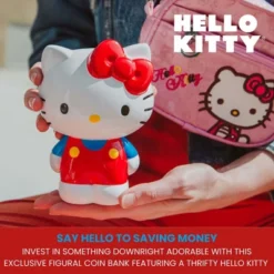 Silver Buffalo Sanrio Hello Kitty 6-Inch Ceramic Figural Coin Bank Storage -Kids’ Furniture Store GUEST 478d54a2 95a2 4ce8 ac19 2c10b4c104d7