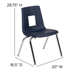 Flash Furniture Advantage Student Stack School Chair - 16-inch -Kids’ Furniture Store GUEST 49476135 9666 46f0 a5ad 025710ea9980