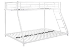 Twin Over Full Metal Bunk Bed With Ladder - ModernLuxe -Kids’ Furniture Store GUEST 4a1db0ab 3416 4f28 adc0 902044ca4f67