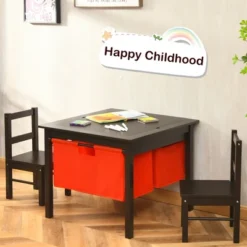 Costway 2-in-1 Kids Activity Table & 2 Chairs Set W/Storage Building Block Table -Kids’ Furniture Store GUEST 4b4044eb 36db 4135 999e 2f996ce3e8bc