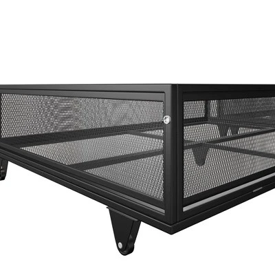 Twin Over Full Jeremy Bunk Bed With Storage Drawers Black - Room & Joy 7 Twin Over Full Jeremy Bunk Bed With Storage Drawers Black - Room & Joy - Image 7