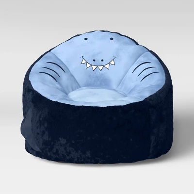 Shark Kids' Bean Bag Chair - Pillowfort™ 2 Shark Kids' Bean Bag Chair - Pillowfort™ - Image 2