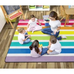 Flagship Carpets Hello Sunshine Striped Area Rug -Kids’ Furniture Store GUEST 4e0cc64b b557 4275 839a 7db618c6a284