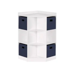 5pc Kids' Corner Cabinet Set With 4 Bins Set - RiverRidge Home -Kids’ Furniture Store GUEST 4e9e78e9 451d 4aed a4c3 7cf3b737ae92