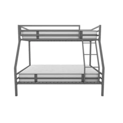 Twin Over Full Maxwell Metal Bunk Bed Gray - Novogratz -Kids’ Furniture Store GUEST 5134363a c06b 425f b943 f3ea48f5b620