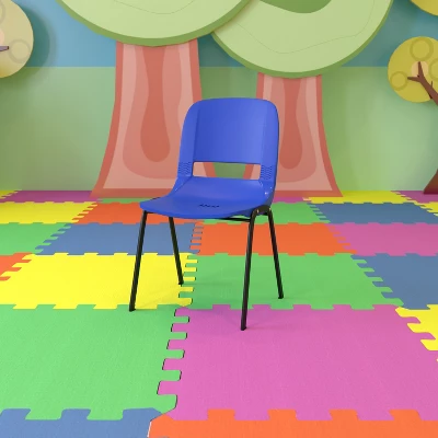 Flash Furniture HERCULES Series 661 Lb. Capacity Ergonomic Shell Stack Chair With 16'' Seat Height 1 Flash Furniture HERCULES Series 661 Lb. Capacity Ergonomic Shell Stack Chair With 16'' Seat Height