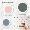 Polka Dots Wall Decor Neutral - Decalcomania